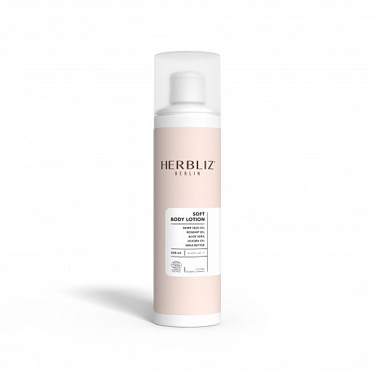 Soft Body Lotion - high quality ingredients in an elegant packaging